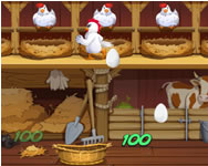 Angry chicken egg madness Angry Birds játék