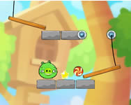 Angry Birds - Cut the rope 2 bad pig