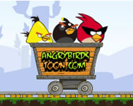 Angry Birds Dangerous Railroad Angry Birds játékok