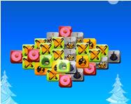 Angry Birds space mahjong játék