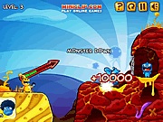 Monster island Angry Birds játékok